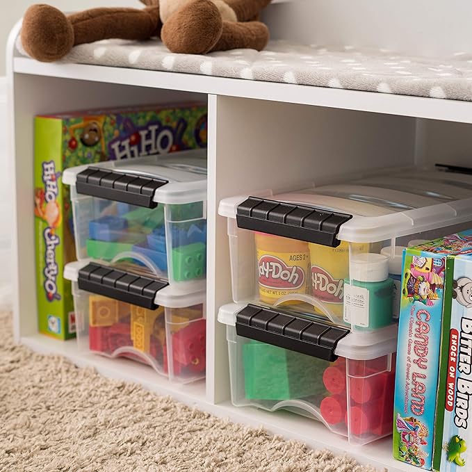 IRIS USA 6-Pack Storage Bins — view 4