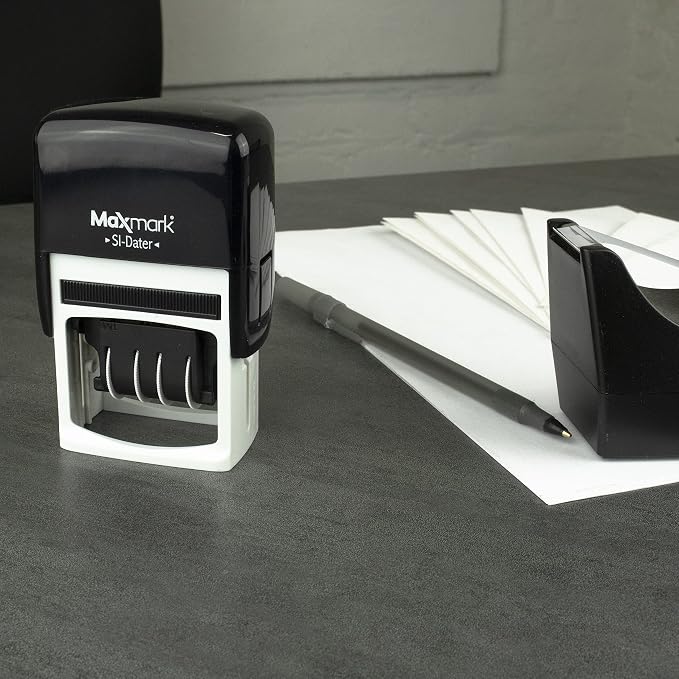 MaxMark Office Self Inking Date Stamp — view 4