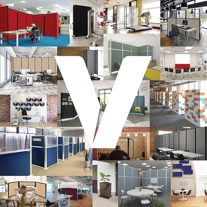 Versare Hush Panel Cubicle Kit | Workstation Partition Walls | Sound Dampening — view 7
