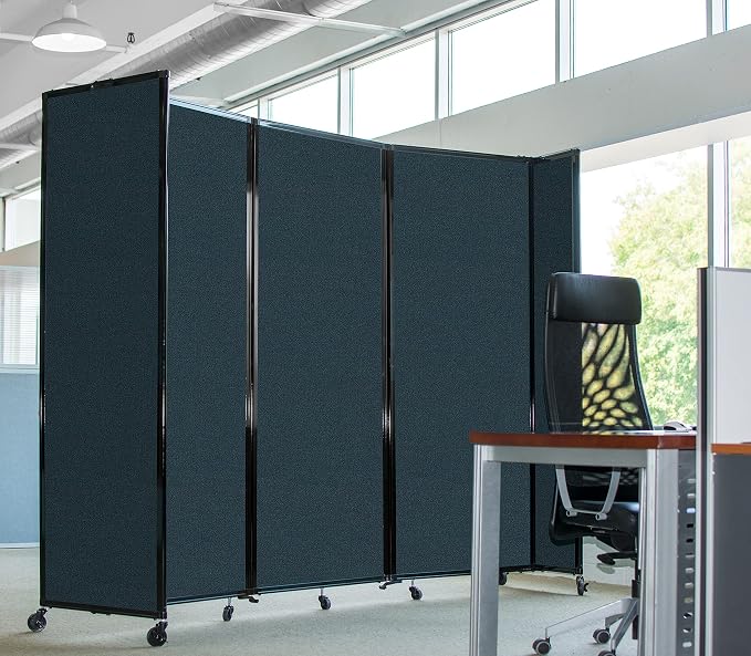 Versare Room Divider 360 Portable Wall Partition | Folding Panels | Large — view 7