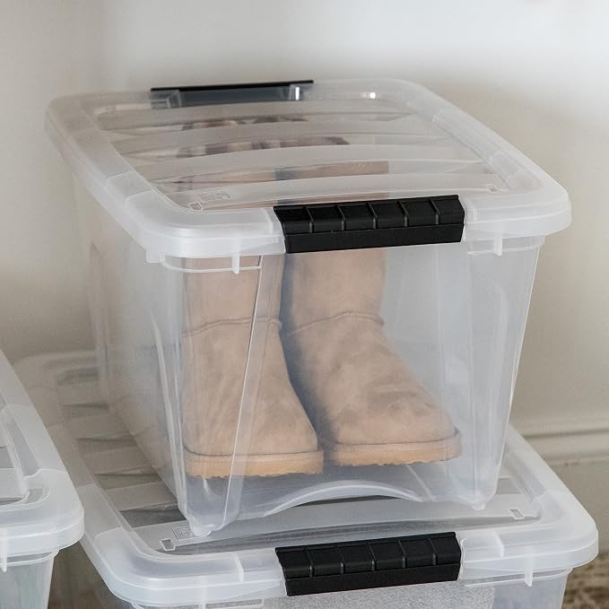 IRIS USA 19 QT Plastic Storage Box — view 8