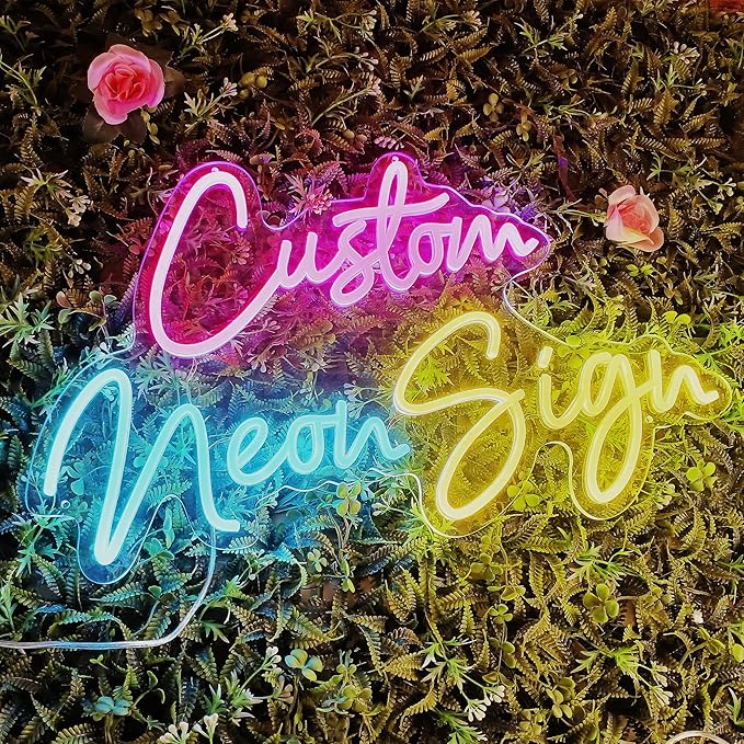 Custom Neon Sign, Neon Sign Customizable